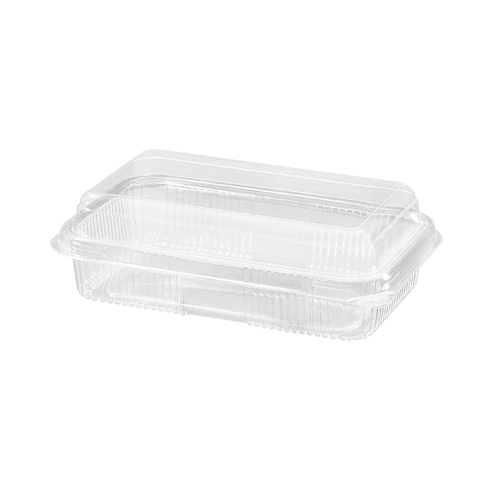 Caja de plástico desechable para frutas y verduras