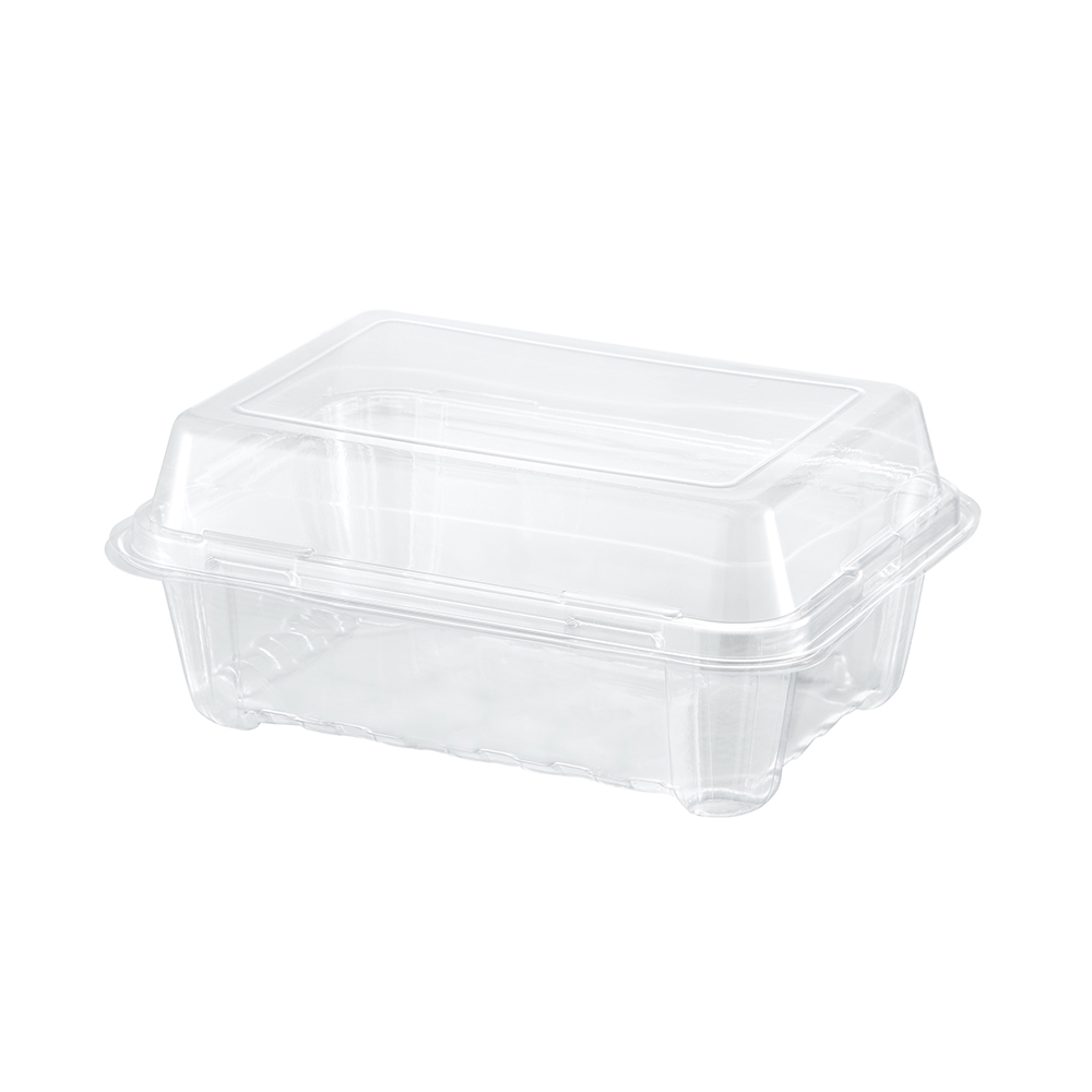 Caja de pastelería desechable rectangular