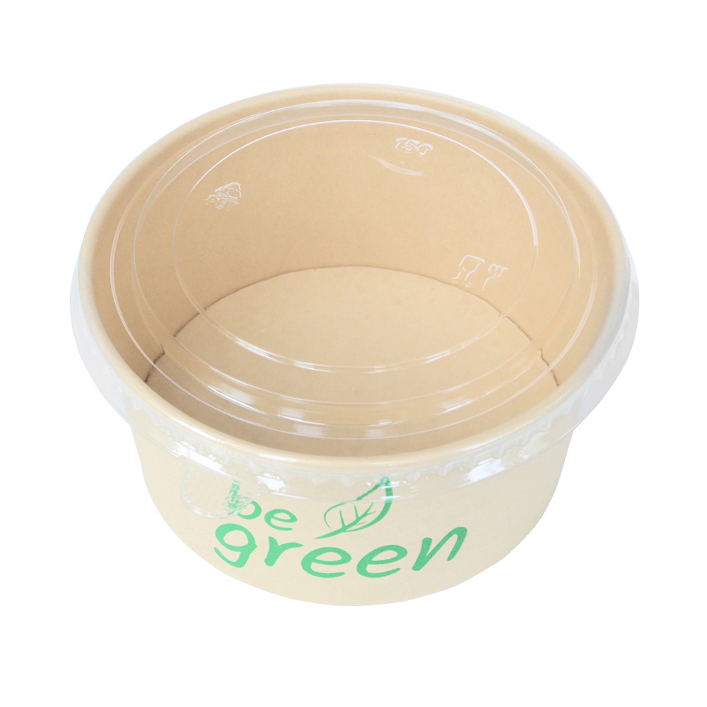 La ensaladera de papel gana popularidad en el servicio de alimentación